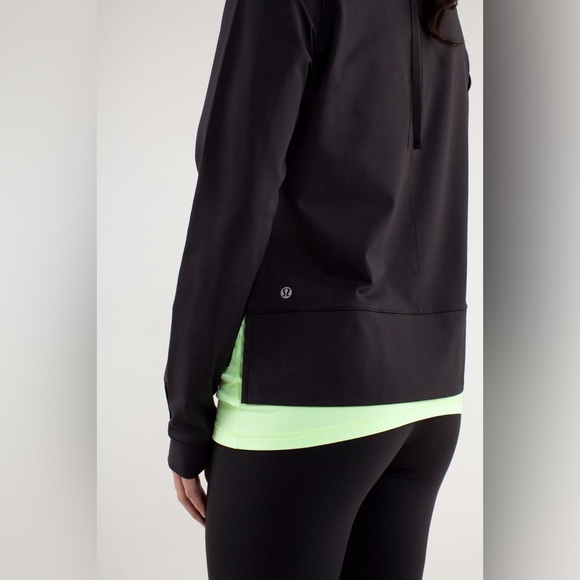 Lululemon Run: Warm Up Crew in Black Size 8/10 - Picture 7 of 9